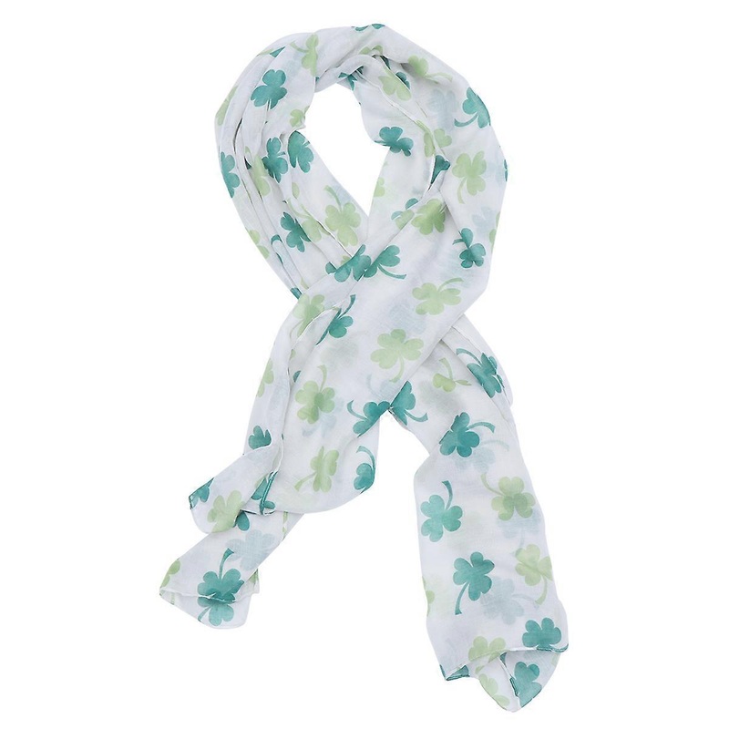 Chiffon Scarf White 180x90cm Costume Accessory Women Decorative Shawl 1Set | Fruugo SG