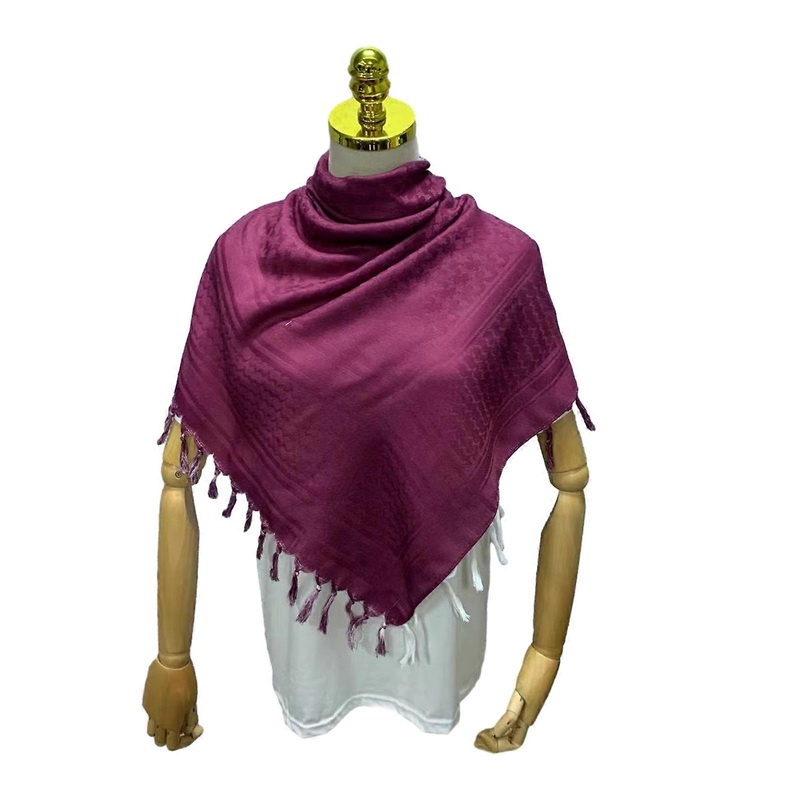 Headscarf, Versatile and Trendy, Suitable for Daily Outfits Outdoor Activities Fashionable Scarf Shawl for Travel  Burgundy | Fruugo SG
