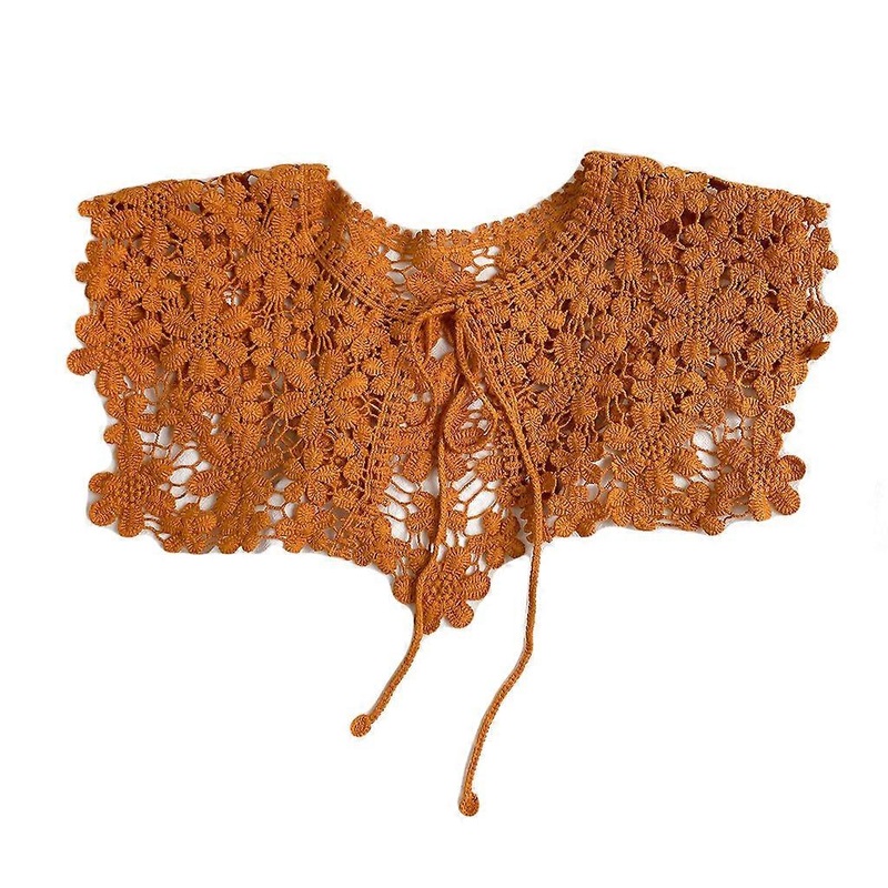 Korean Style for Doll Decorative Collar Women’s Fake Detachable Shirt Shawl Wrap Neckwear False Blouse Top for Skirt Dre  Ginger | Fruugo SG