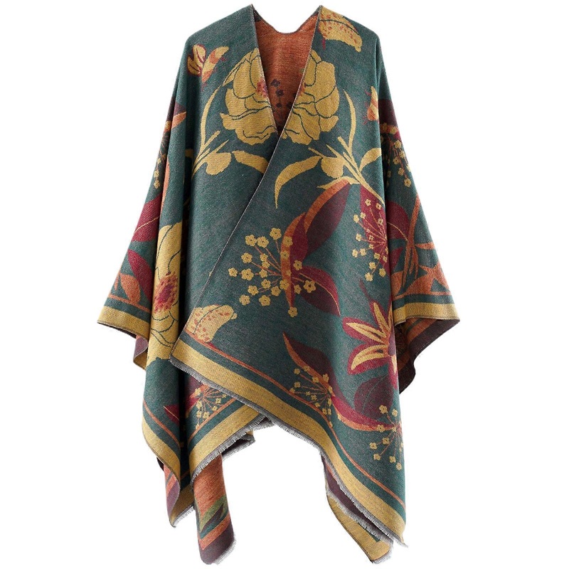 Open Front Shawl Poncho Wrap for Women Oversized Winter Sweater Supplies Classical Open Front Poncho Shawl Wrap  Photo Color | Fruugo SG