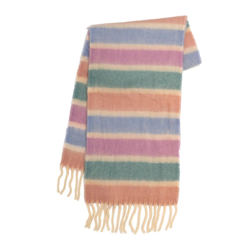 Women Scarf Winter Scarves Rainbow TasselScarf Classical Cashmere Feel Scarf Unisex Shawl Outfit Outdoor Activity Scarf | Fruugo SG