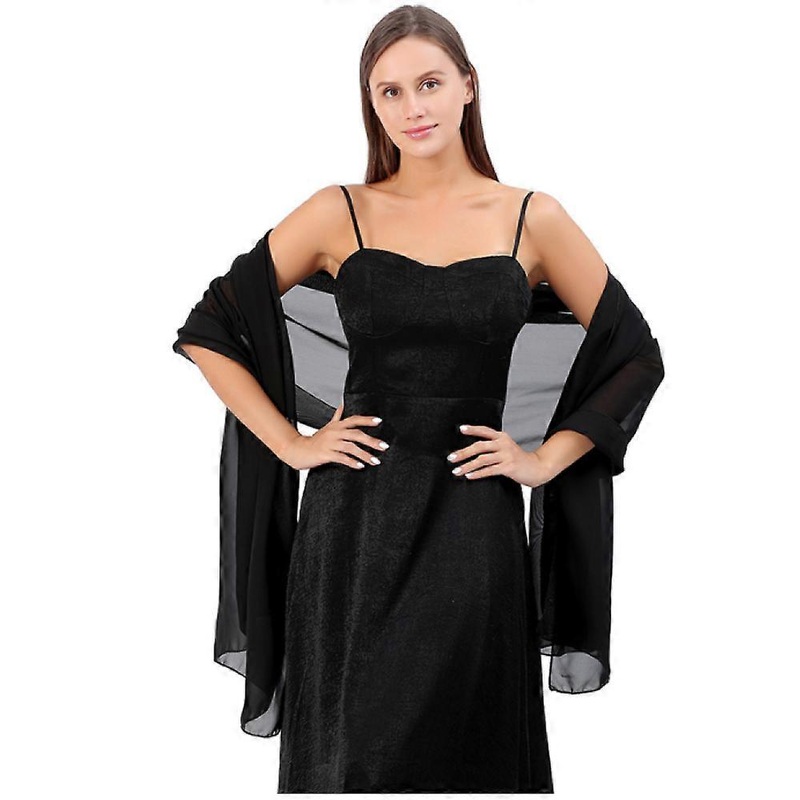 Sheer Soft Chiffon Shawls, Lightweight Wedding Evening Party Dresses Scarf | Fruugo SG