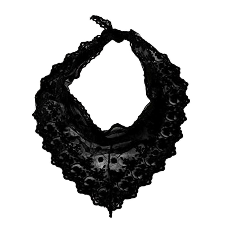 Triangle Lace Head Scarf for Women Girl Turban Bandana Decorations Ethnic Headband Women Headpiece Exotic Head Covering  Black | Fruugo SG