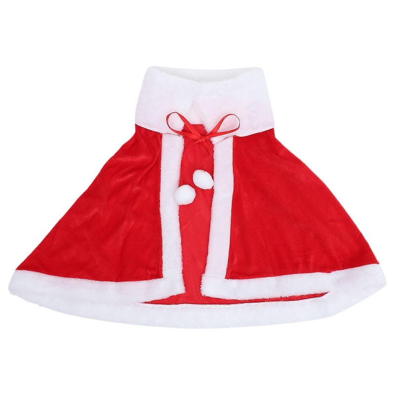 1Pack Shawl Cape For Women Red Plush Warmth Decoration Women Christmas | Fruugo SG