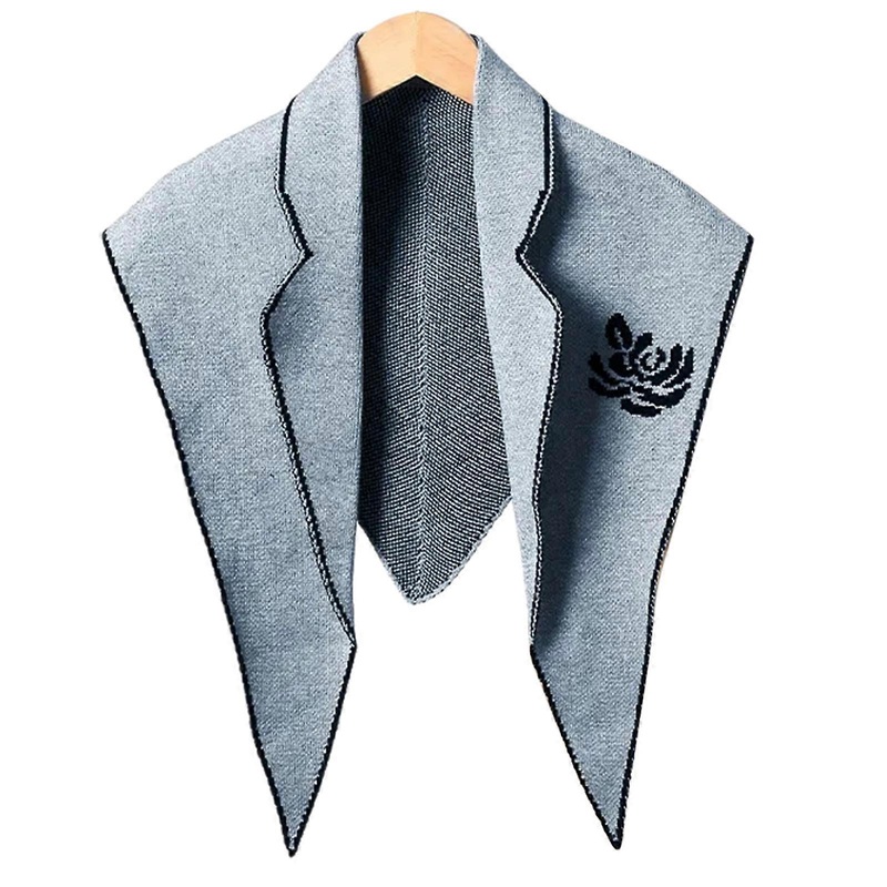 Daily Use Knitted Shawl Sophisticated Fashion Shawl Women’s Winter Shawl Comfortable and Stylish Accessory  Gray | Fruugo SG