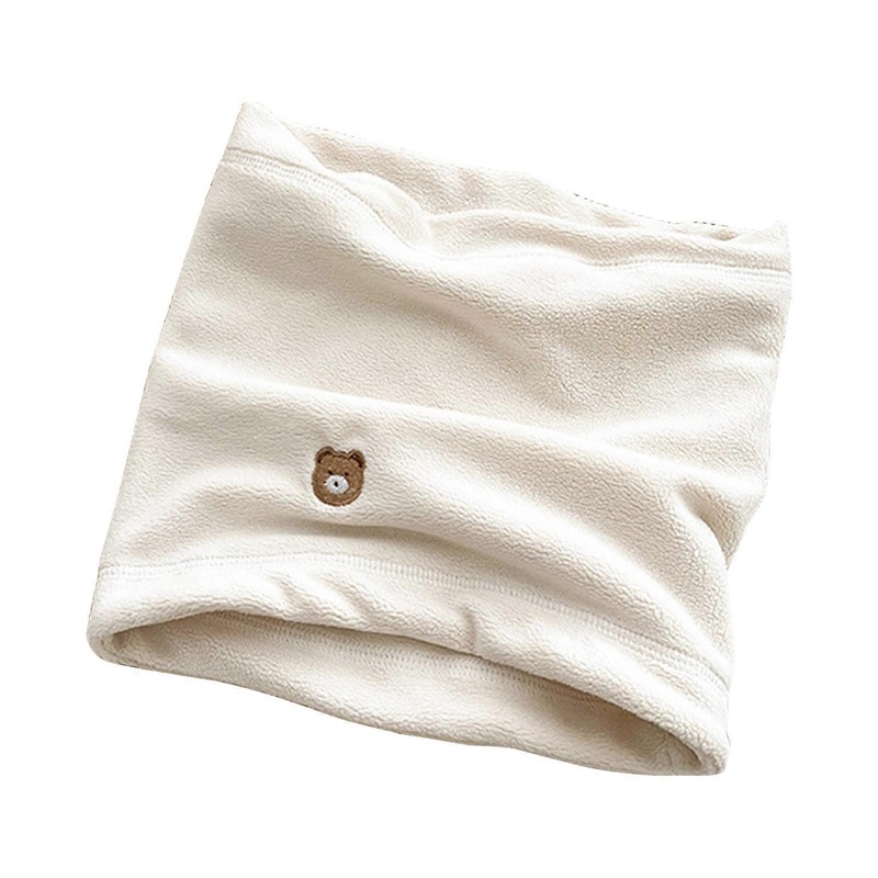 Stylish Fleece Neck Scarf with Bear Pattern Warm Neck Wrap Versatile Baby Scarf Thick Neck Wrap for Infants & Toddlers  Beige | Fruugo SG