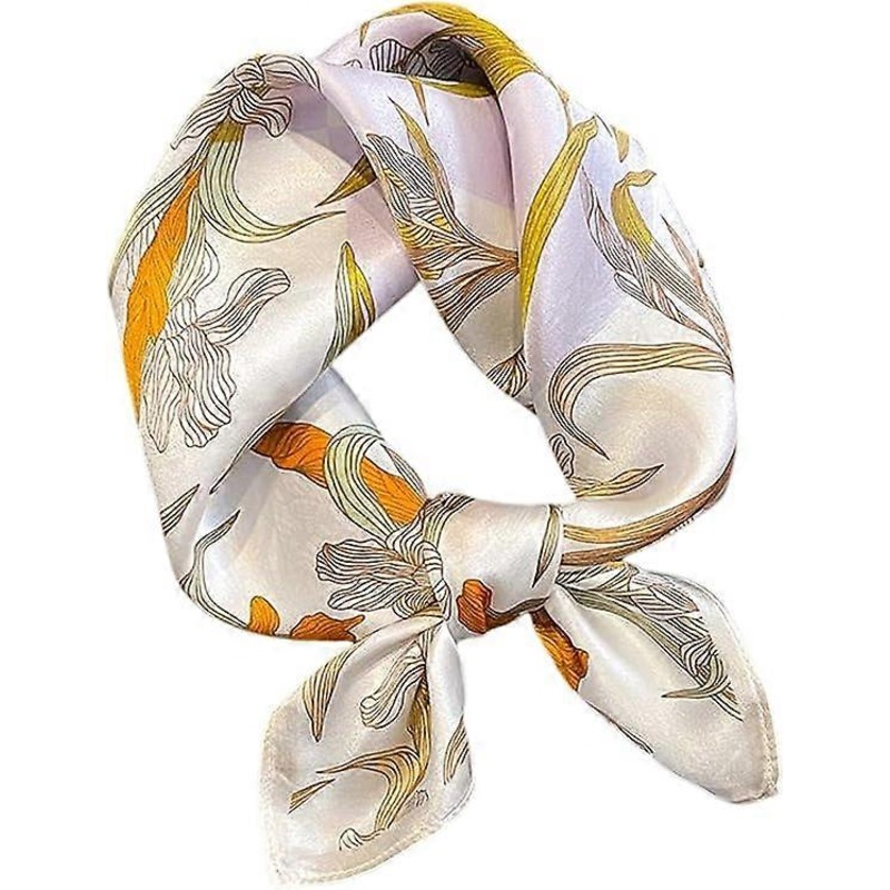 Women’s 100% Pure Mulberry Silk Small Square Scarf – Neckerchief Women – Silk Headscarf – 21 x 21 | Fruugo SG