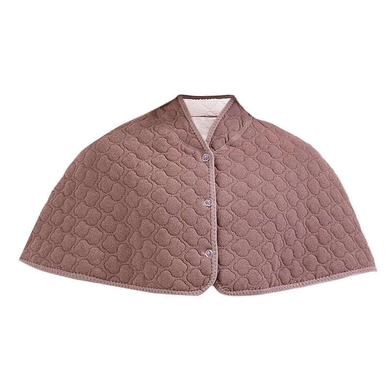 Womens Thick Warm Ponchos Button Front Fleece Lined Shoulder Wrap Quilted Shawl Capes Winter Thermal Short Cloak Coverup  Camel | Fruugo SG