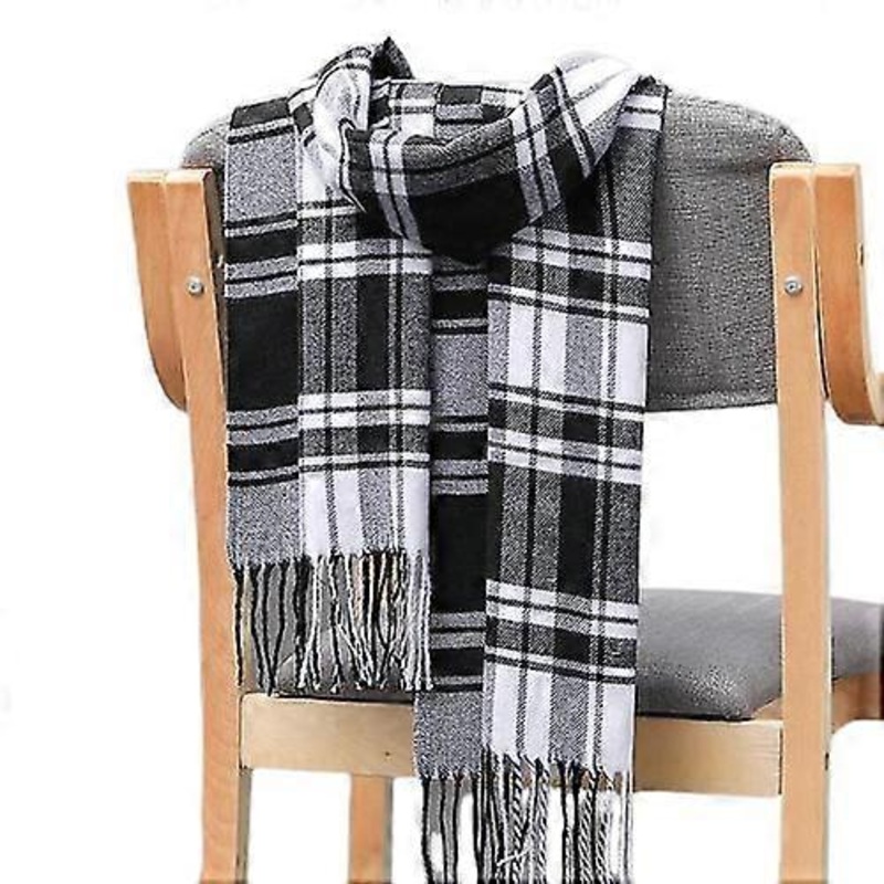 190*35cm Women Warm Classic Lattice Scarf Fashion Casual Popular Cashmere Couple Plaid Winter Men Business Unisex Muffler Hijab | Fruugo SG