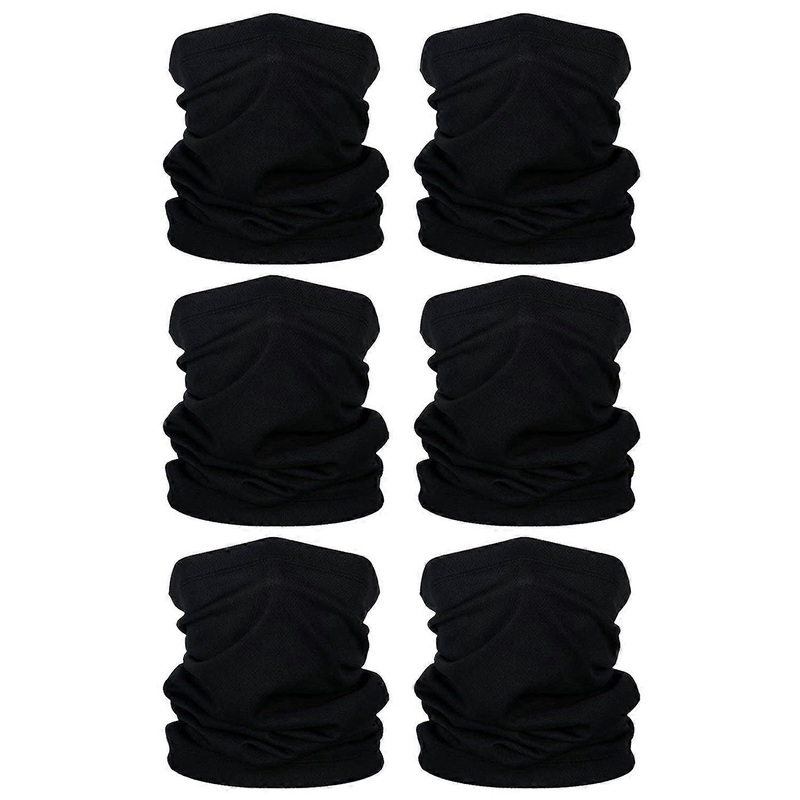 Multifunctional scarf tube scarf for men and women, 6 pieces seamless printed bandana face shield neck scarf | Fruugo SG
