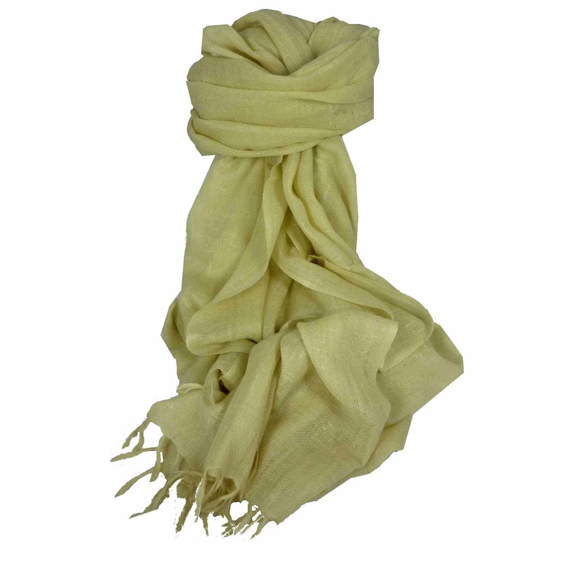 Angora Loose Weave Pashmina Cream by Pashmina & Silk | Fruugo SG