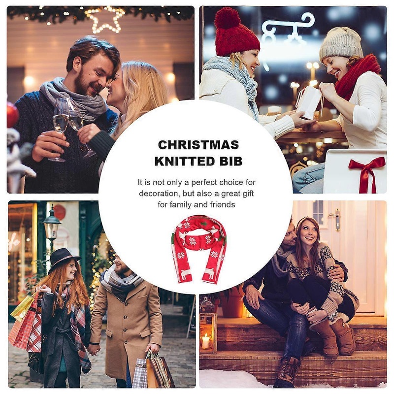 Couples Shawl Adorable Knitted Winter Warm Scarf Red 195X20cm 1Pc | Fruugo SG