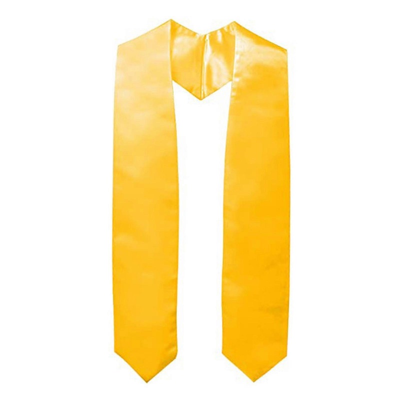 Graduation Party Stole Sash Honor Stole Unisex Teens Student Honor Scarf Not Fading Graduation Sash Scarf for College  Yellow | Fruugo SG