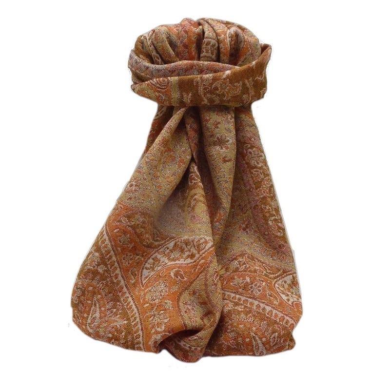 Muffler Scarf 9549 in Fine Pashmina Wool Heritage Range by Pashmina & Silk | Fruugo SG