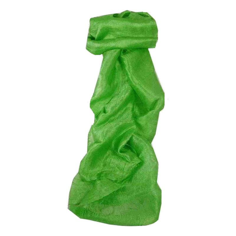 Pure Raw Silk Long Scarf Saigon Lua Van Weave Citron Vert by Pashmina & Silk | Fruugo SG