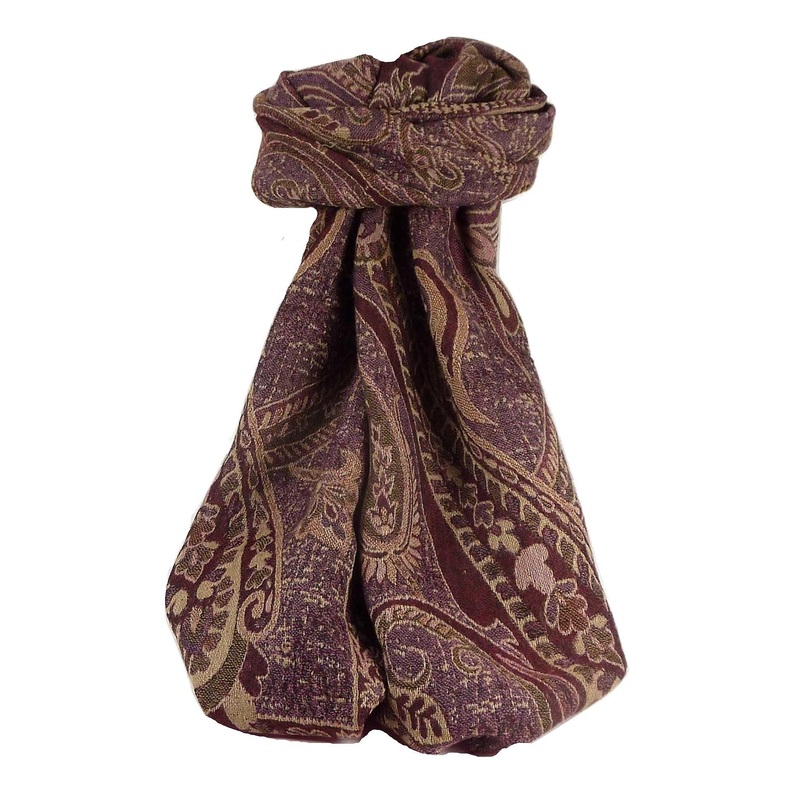 Muffler Scarf 2083 in Fine Pashmina Wool Heritage Range by Pashmina & Silk | Fruugo SG