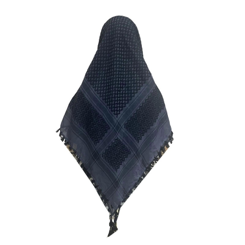 Multiuse Arafat Hijab Scarf Shoulder Shawl Bandana Adult Desert Arab Shemagh Headscarf Arabian Headscarf | Fruugo SG