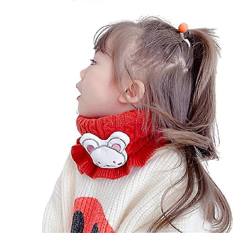 Winter Collar Scarf Thick Knitted Neck Scarves Wrap Warmer Shawl For Girls Teens | Fruugo SG
