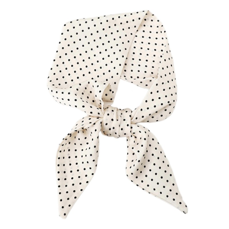 Waves Point Printed Silk Scarf Elegant Fashionable Women Scarves Comfortable Scarf for Office Or Casual Wear  Beige | Fruugo SG