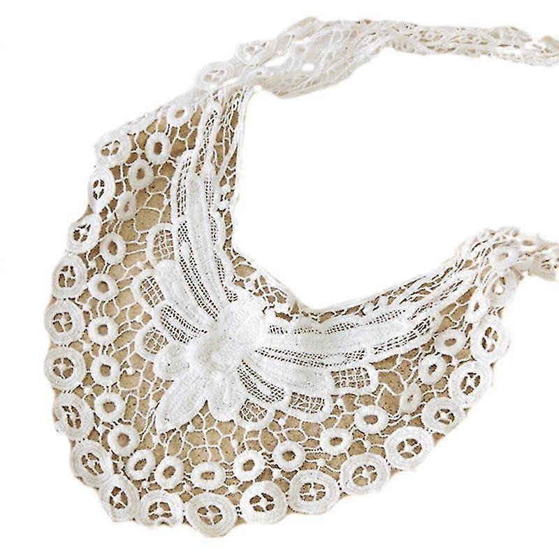 Women Solid Color Dragonfly Decor Shawl Hollow Out Crochet Floral Lace Tassels | Fruugo SG